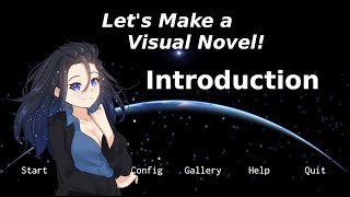 Make a Visual Novel in Unity 2023 - Episode 00 - Introduction
