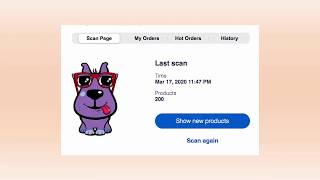 Complete your first scan with ShopGenie