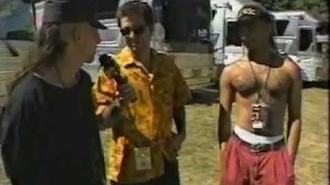 TooL-Lollapalooza 93 Interview with Maynard  Adam and Danny