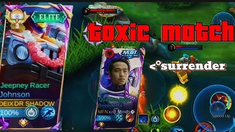 toxic benedetta core muted💀 johnson gameplay watch till end 🔥 #mobilelegends #johnsongameplay