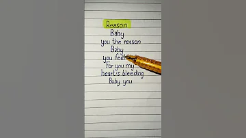 Reason Xo Lyrics 