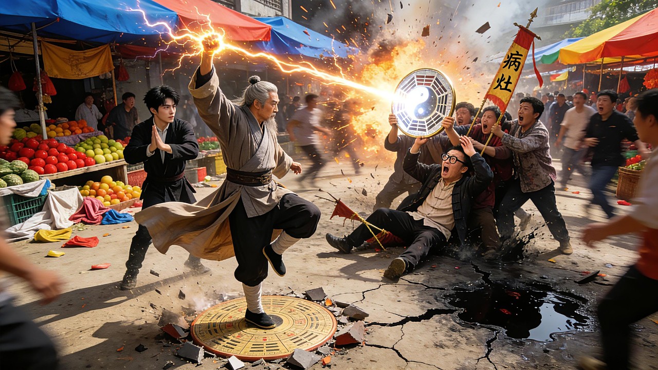 【老巷奇人】丧葬铺老翁深藏不露，一手道术镇邪祟护一方平安！