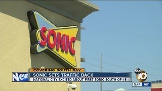 National City welcomes Sonic Drive-In