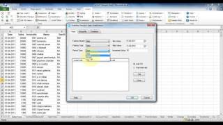 eCAAT functions - Sampling - Stratified - Date - Auto-fill