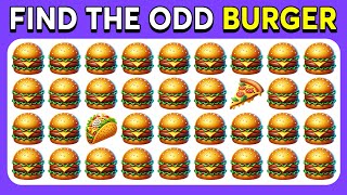 Find the ODD One Out | Junk Food Edition! 🍔🍕🍩 | Emoji Quiz | Easy, Medium, Hard | Quiz Forest by Quiz Forest 2,901 views 4 weeks ago 14 minutes, 50 seconds