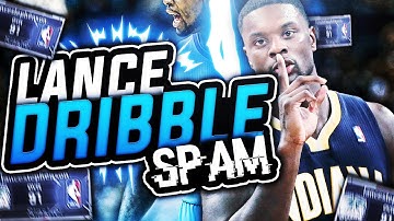 NBA 2K17 Tips: NEW OVERPOWERED BETWEEN THE LEGS DRIBBLE SPAM! LANCE STEPHENSON DRIBBLE SPAM TUTORIAL