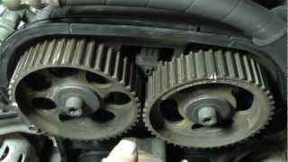 Suzuki Forenza with Broken Timing Belt - Part 1 (Timing Cover Removal)