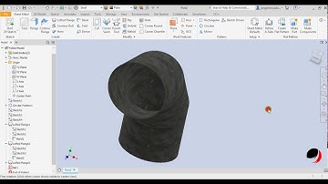 Creación de Codo con Chapa