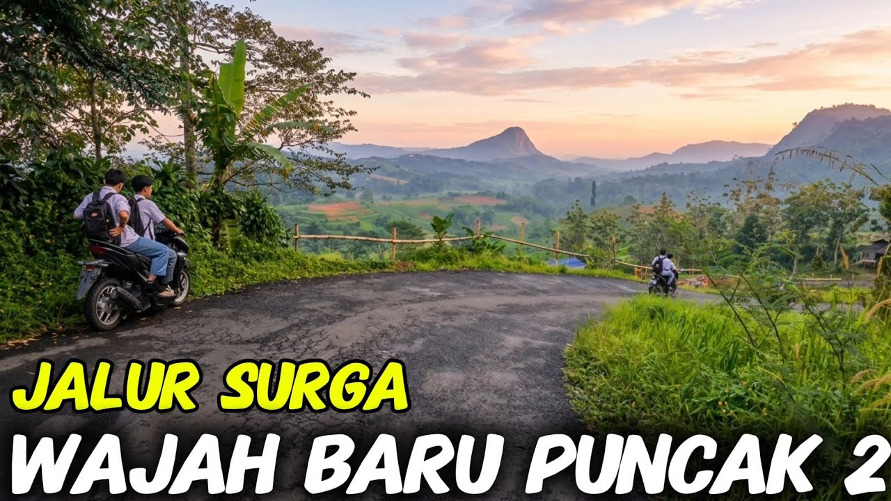WAJAH BARU PUNCAK 2 JALUR SURGA GAK MAU KALAH SAMA YANG VIRAL PERJALANA INDAH 