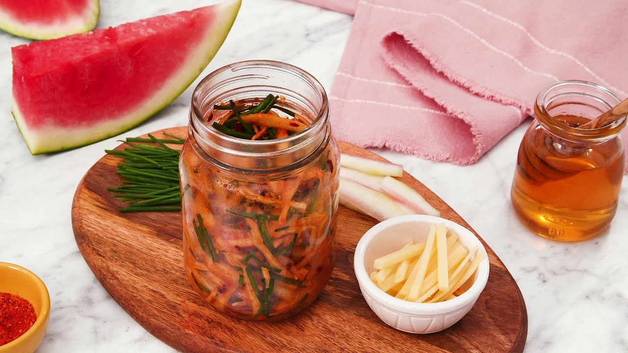 Watermelon Rind Kimchi YouTube