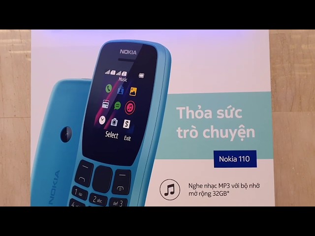 Trên tay đánh giá nhanh Nokia 110 - Điện thoại cơ bản giá dưới 500 ngàn