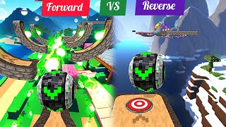 Super Rolling Balls Balance ⏩ Forward VS ⏪ Reverse 💥 Nafxitrix Gaming Game 8
