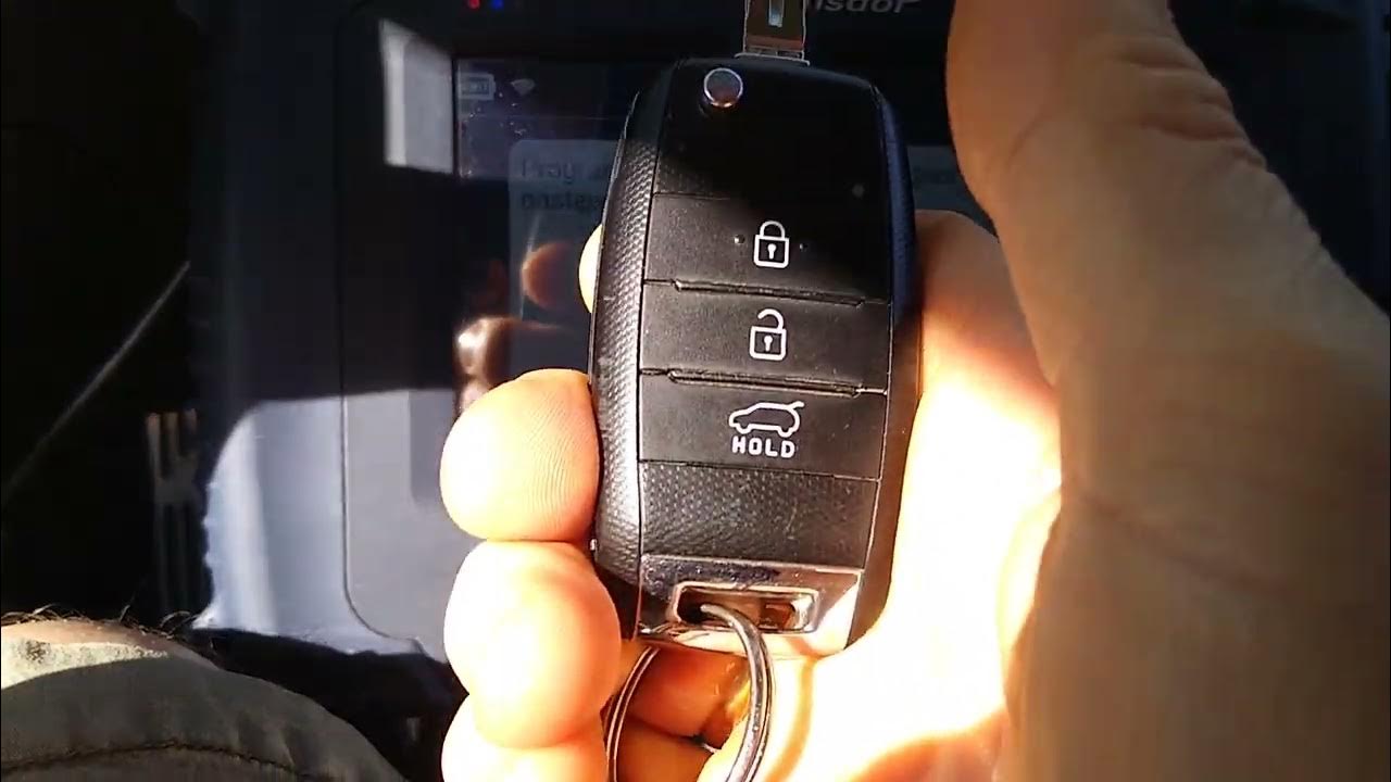 Programming remote Kia Sportage 2014 Lonsdor - YouTube