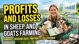 Profits and losses associated with sheep and goats farming 