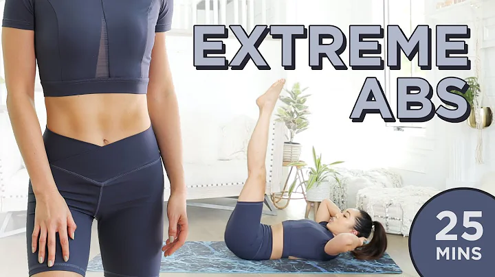 Extreme Abs Workout | 25 Min At Home Upper Abs, Lo...