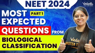 Most expected questions for NEET 2024  - Biological Classification -  | Priyanka Ma'am