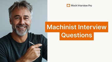 Machinist Job Interview Questions and How to Answer Them