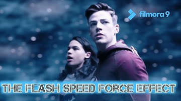 The flash speed force effect with filmora 9 latest version
