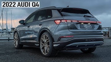 BEAUTIFUL! 2022 AUDI Q4 E-TRON 50 QUATTRO - BEST LOOKING ELECTRIC SUV? AUDIS FUTURE BIG SELLER
