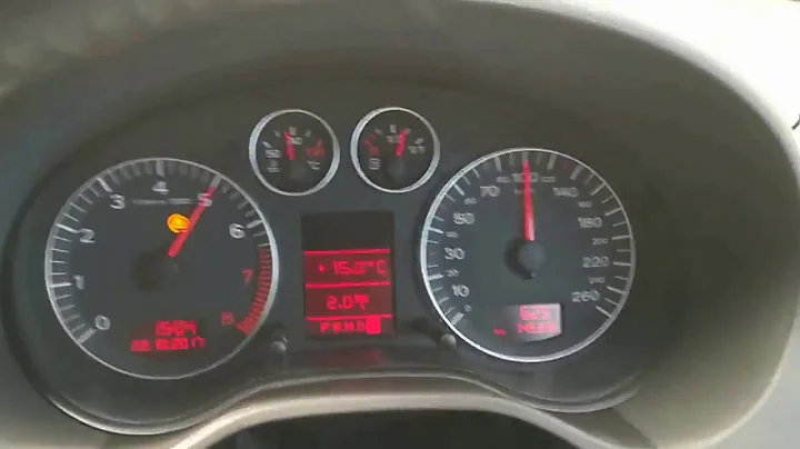 Audi A3 3.2 DSG Quattro 8P from 2004 acceleration