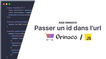 Aide Orinoco / JS - Passer une information dans l