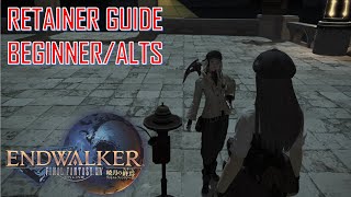 Celebrity Final Fantasy XIV - Retainer Guide For Beginner and/or Alts Wealth