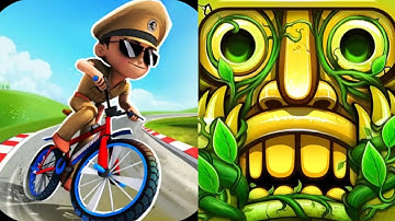 Little Singham Cycle Race VS Temple Run 2 Game 2025 Gameplay Android, ios Part 2