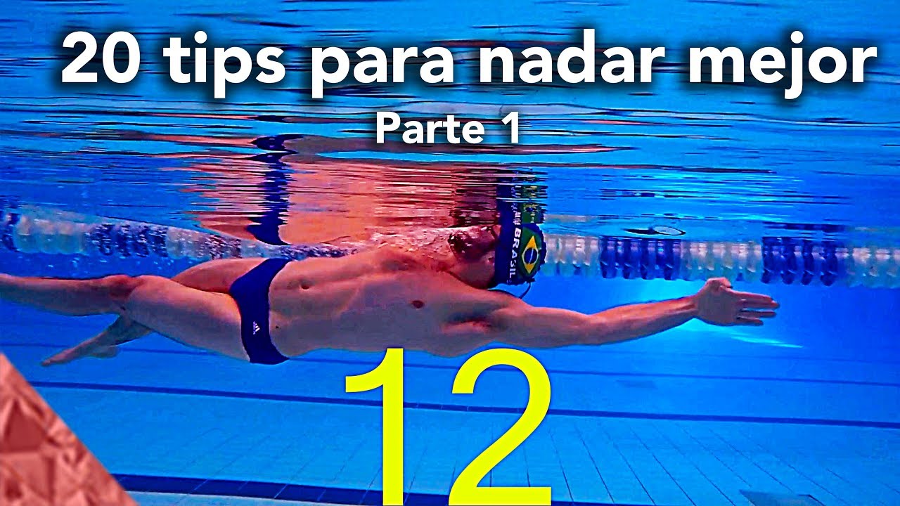 Top 20 tips para nadar mejor en la piscina. Consejos de natacion