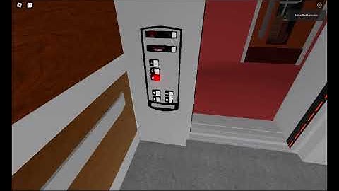 Schindler HT 330A Cortex Elevator @ Whitestone Office Building - Roblox City