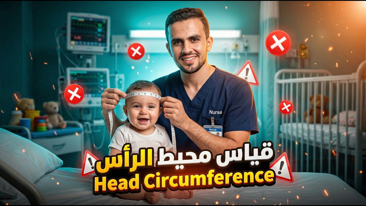 اساسيات الحضانات | (1) إزاي تقيس محيط الرأس - Head Circumference