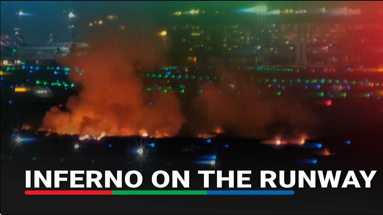 Fire erupts at Brazil airport after aircraft engine explodes during ...