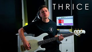 Thrice - Blood on the Sand (Bass Cover)