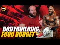 Bodybuilding Weekly Grocery Budget | IFBB Pro James Hollingshead