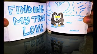 FLIPBOOK DE AMOR - Finding my true love, ¡¡MOMENTO DONDE DOS PINGUINOS SE VUELVEN A ENCONTRAR!!