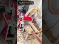 Tray footrest making #wood #sawblade #woodcutting #machine #woodworking