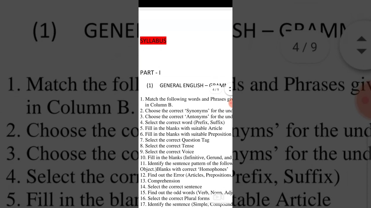 TNEB JUNIOR ASSISTANT/ACCOUNTANT- Syllabus and Exam PATERN analysis