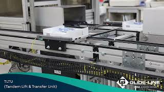 Glide-Line Tandem Lift & Transfer Units - Precision Timing Belt & Synchronized Transfers