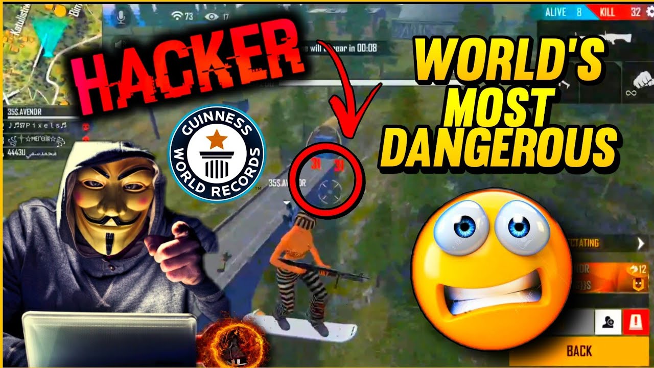 World Biggest Hacker in freefire / Running mushroom / Running