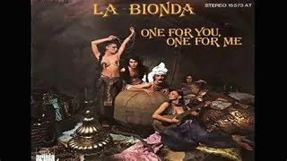 "LEGENDARY" LA BIONDA performs ONE FOR YOU, ONE FOR ME 1978