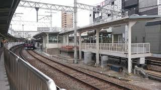 阪急電車 宝塚線 8000系 8007F 発車 十三駅