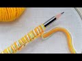 Amazing 3 beautiful woolen yarn flower making ideas with pencil  easy sewing hack