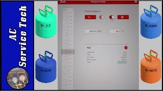 How to Use the Free Refrigerant Slider P/T App & R-22 Retrofit Comparisons screenshot 5
