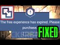 HOW TO FIX 'FREE EXPERIENCE HAS EXPIRED' in VIRTUAL SPACE | VIRTUALSPACE free use Problem Solution