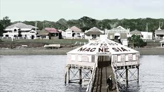 1918 Redcliffe Jetty panorama