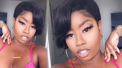 Bomb Short Pixie Cut Wig Review & Easy Styling Tutorial ft Eayon Hair | THE TASTEMAKER