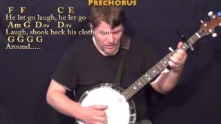 Mr Bojangles Jerry Jeff Walker Banjo Cover Lesson with ChordsLyrics Capo 2nd Fret