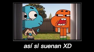 así si suenan 😎 momento xd #21 - el increíble mundo de gumball