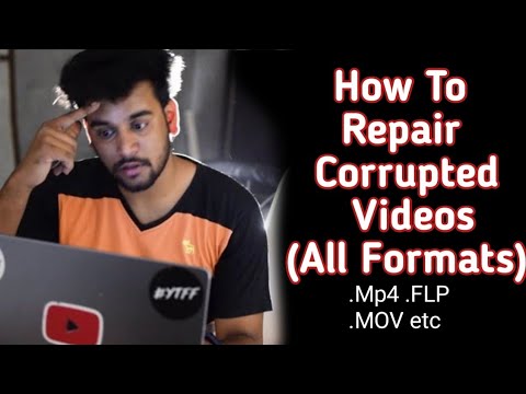 How To Repair Corrupted Video Files (ANY FORMAT)🔥