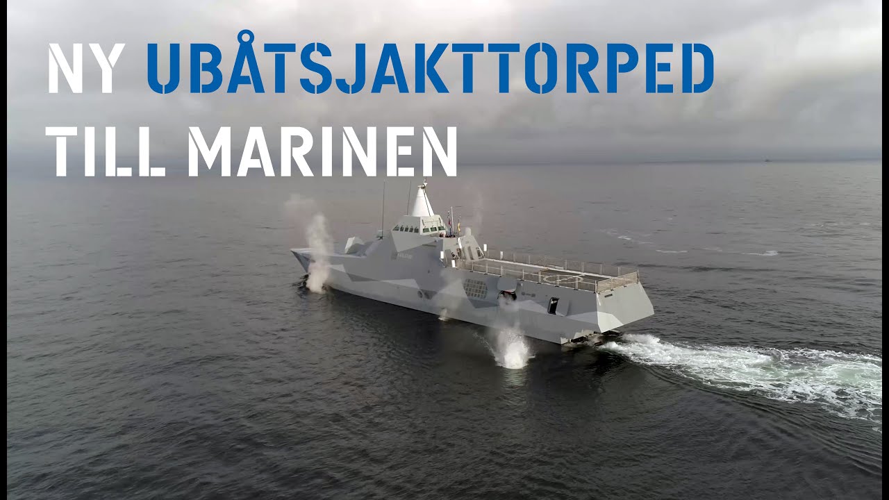 Ny Ub tsjakttorped Till Svenska Marinen YouTube Ny Ub tsjakttorped Till Svenska Marinen YouTube