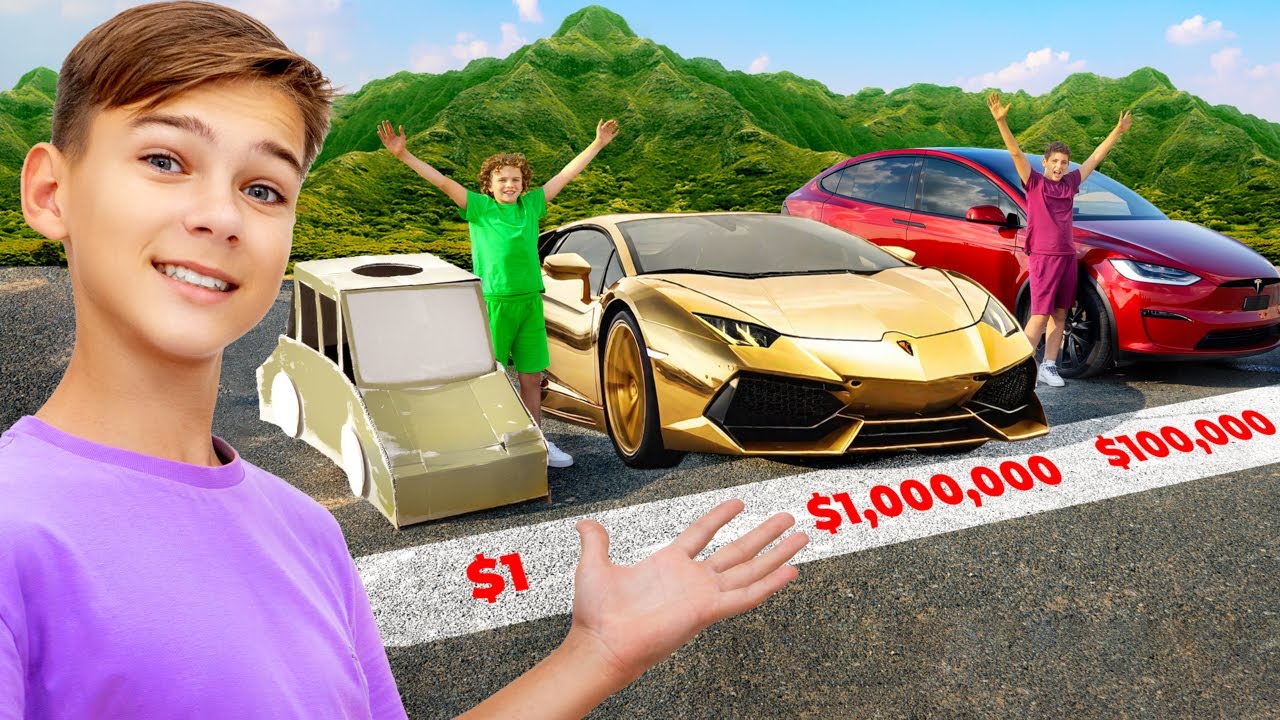 Машина за $1 vs Суперкара за $100,000,000!